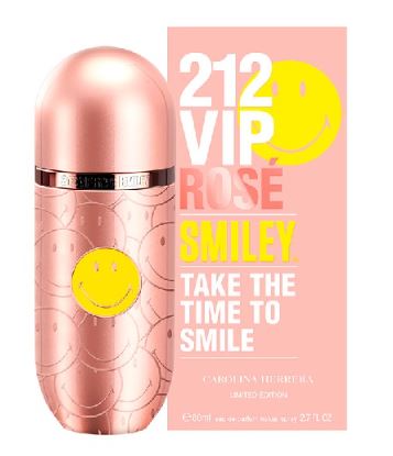Carolina Herrera 212 VIP Rosé Smiley EDP 80ml